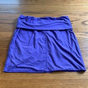 Athleta fold over waist skirt
